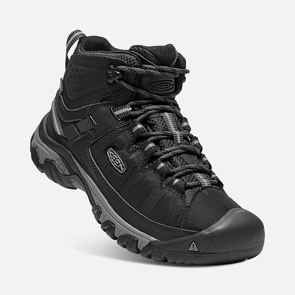 Cizme Keen Romania Barbati Negrii Targhee Exp Waterproof Mid 9782-ARQOF